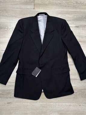 ASOS Black Single-Breasted Sport Coat Blazer
